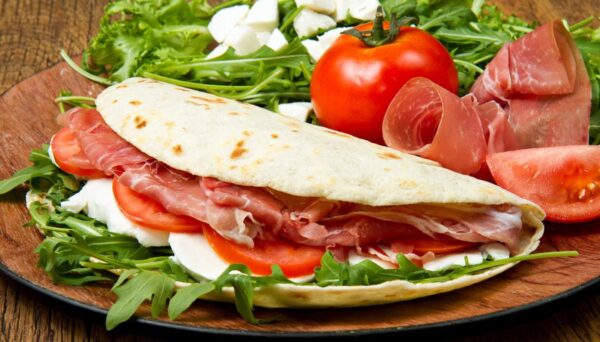 piadina crudo