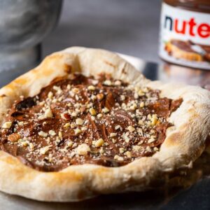 pizza dolce nutella